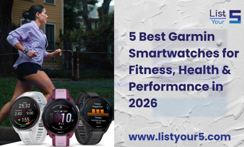 Best Garmin Smartwatches