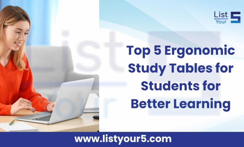 Study Tables for Student