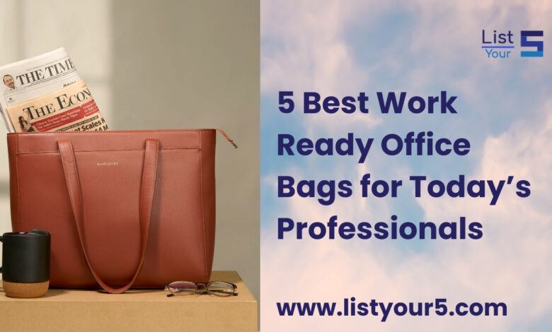 5 Best Work-Ready Office Bags