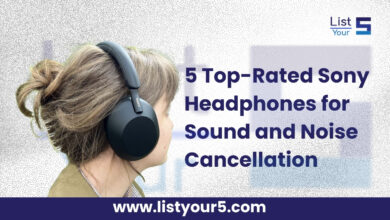 5 Top-Rated Sony Headphones